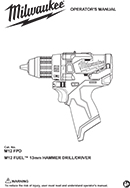 M12FPD Operators Manual-1