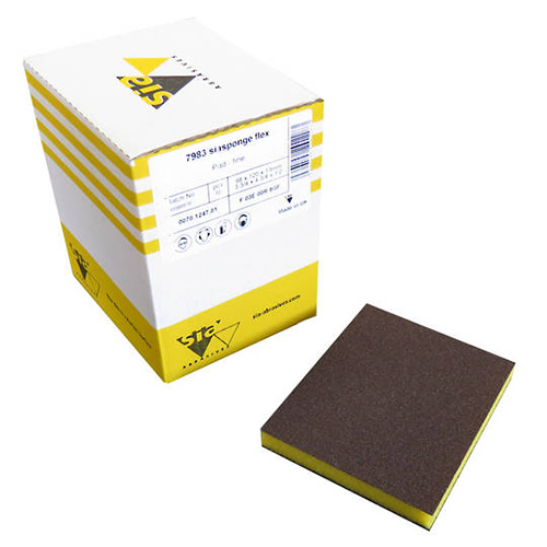 Sia Siasponge Flex (7983) Double Sided Pad Fine for Wet or Dry Sanding